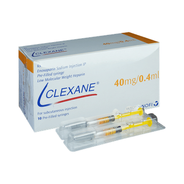 Clexane 40mg Injection (0.4ml Each)