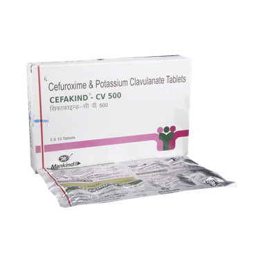 Cefakind-CV 500 Tablet