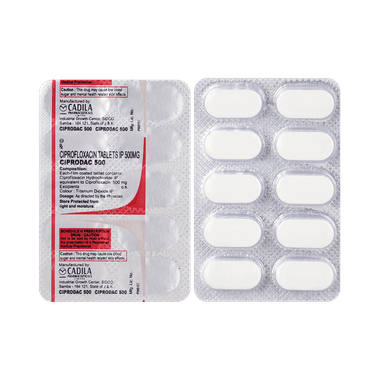 Ciprodac 500 Tablet
