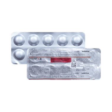 Concor T 5mg/40mg Tablet