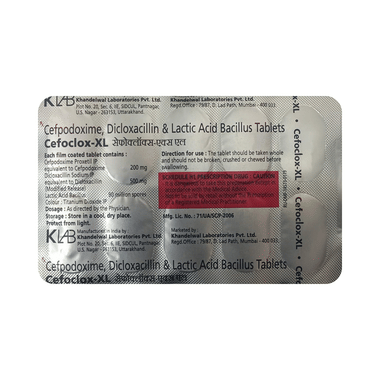 Cefoclox XL Tablet