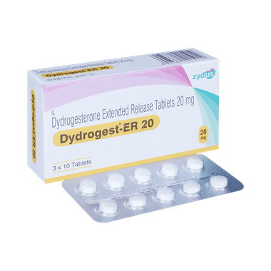 Dydrogest-ER 20 Tablet