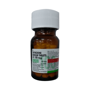 Eltroxin 100mcg Tablet