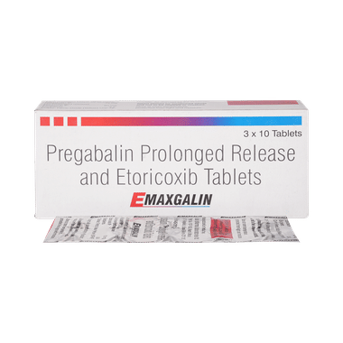 Emaxgalin 75mg/60mg Tablet