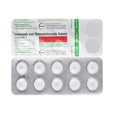 Etowin MR 60mg/4mg Tablet