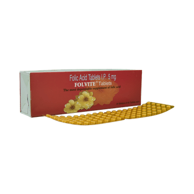 Folvite 5mg Tablet