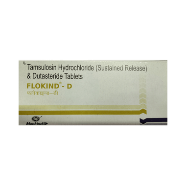 Flokind D 0.4mg/0.5mg Tablet