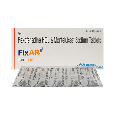 Fixar 10mg/120mg Tablet