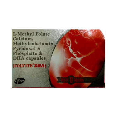 Folvite DHA Soft Gelatin Capsule