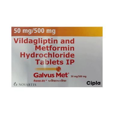 Galvus Met 50mg/500mg Tablet