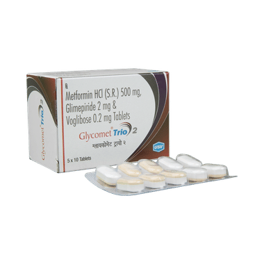 Glycomet Trio 2 Tablet SR