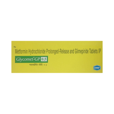 Glycomet-GP 0.5 Tablet PR