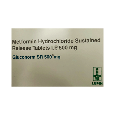 GlUCOnorm SR 500mg Tablet