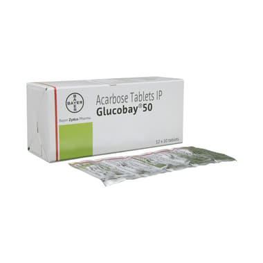Glucobay 50 Tablet