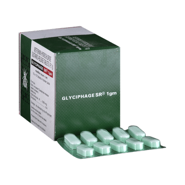 Glyciphage SR 1gm Tablet
