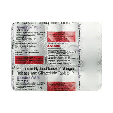Geminor M 1 Tablet PR