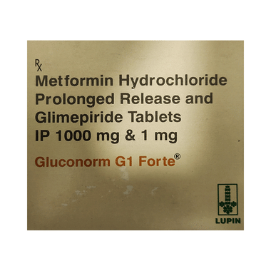 GlUcOnorm-G 1 Forte Tablet PR