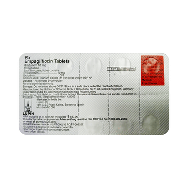 Gibtulio 10mg Tablet