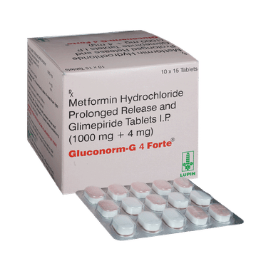 GlUcOnorm-G 4 Forte Tablet PR