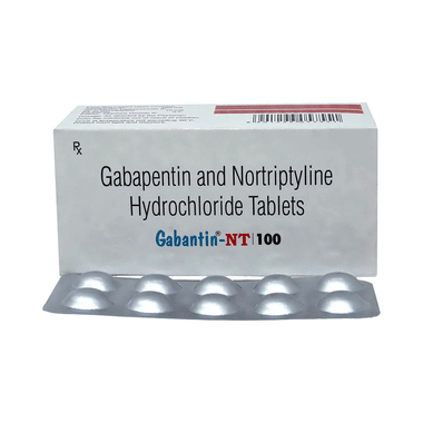 Gabantin NT 100mg/10mg Tablet