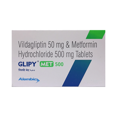 Glipy Met 500 Tablet