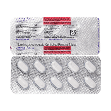 Gynaset 10mg Tablet CR