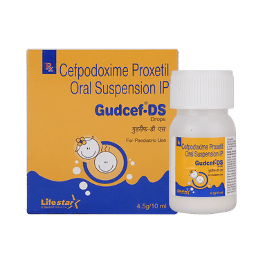 Gudcef DS 50mg Oral Drops