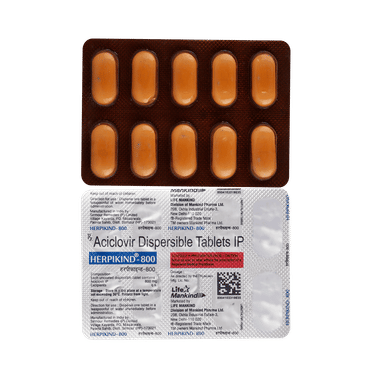 Herpikind 800mg Tablet