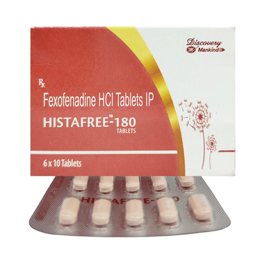 Histafree 180 Tablet