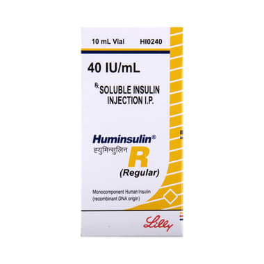 Huminsulin R 40IU/ml Solution for Injection