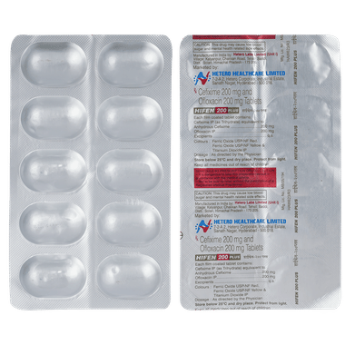 Hifen Plus 200 mg/200 mg Tablet