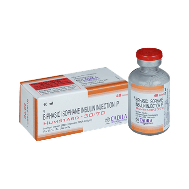 Humstard 30/70 Solution for Injection 40IU/ml