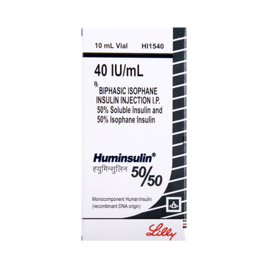 HUMINsulin 50/50 Suspension for Injection 40IU/ml