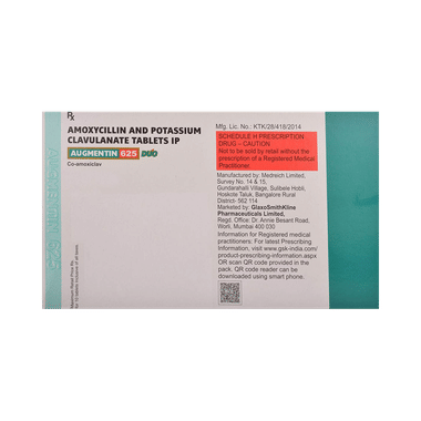 Augmentin 625 Duo Tablet