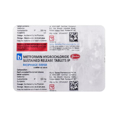 Biciphage 500 SR Tablet