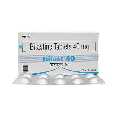 Bilast 40mg Tablet
